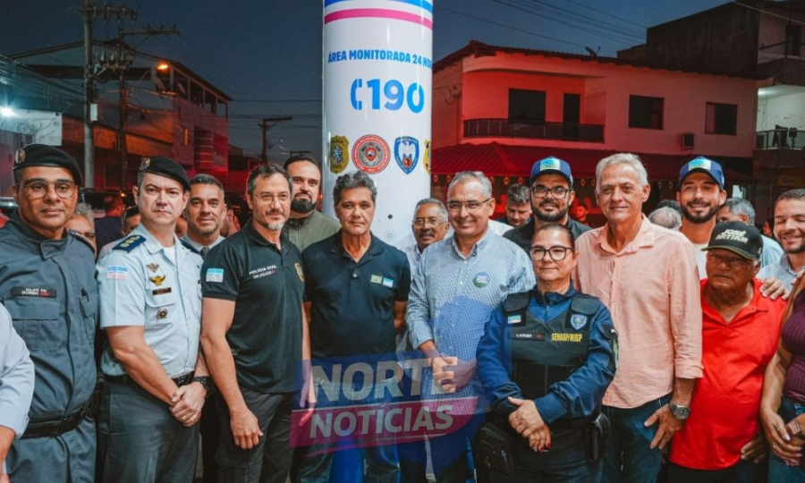São Mateus inaugura primeiro Totem de Segurança e amplia monitoramento inteligente na cidade