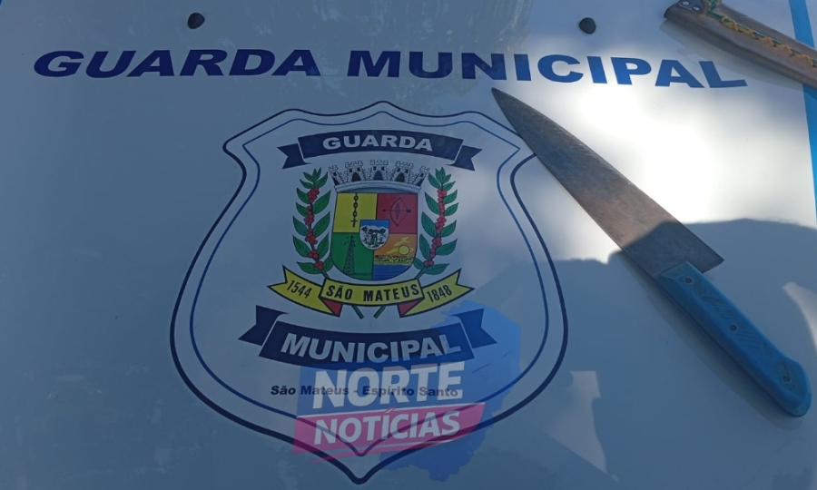 Homem com faca é detido após causar tumulto no Centro de São Mateus