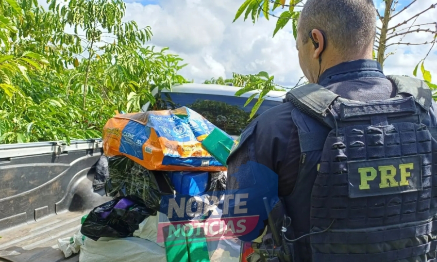 Perseguição termina com apreensão de 100 kg de maconha em São Mateus