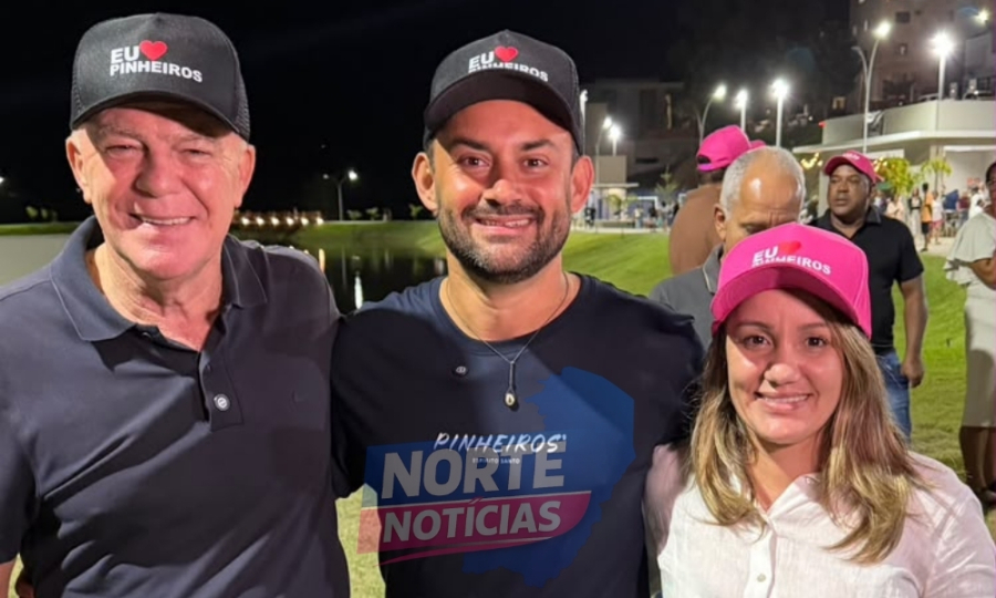 Prefeito de Pinheiros declara apoio a Emanuela Pedroso e destaca investimentos no município