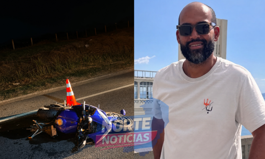 Motociclista Éverton dos Santos morre após grave acidente na BR-101, em Jaguaré