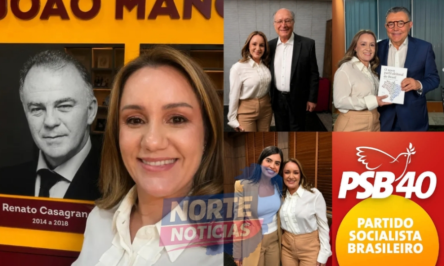 Emanuela Pedroso participa de encontro nacional do PSB em Brasília voltado ao fortalecimento da liderança feminina