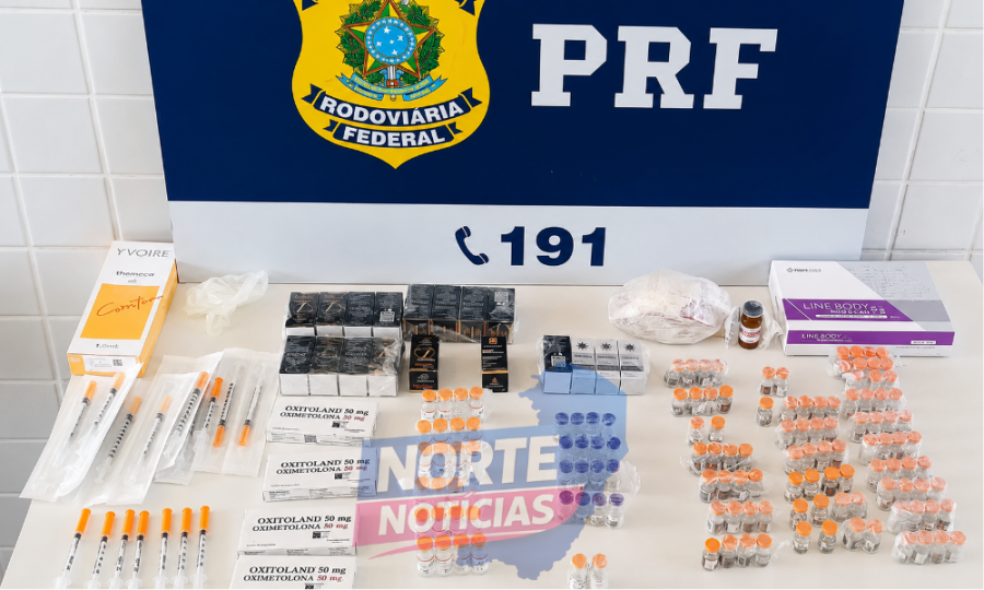 Casal é preso com R$ 20 mil em medicamentos ilegais durante fiscalização da PRF em Itapemirim