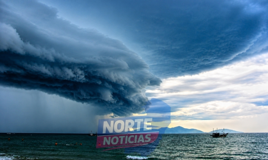 Inmet emite alerta de ventos costeiros para São Mateus e outras 23 cidades do Espírito Santo